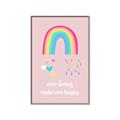Picture of Happy Rainbows _GroupedProduct_Rectangle_Portrait_Mini_ _GroupedProduct_Rectangle_Portrait_Canvas_Framed_