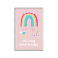 Picture of Happy Rainbows _GroupedProduct_Rectangle_Portrait_Mini_ _GroupedProduct_Rectangle_Portrait_Canvas_Framed_