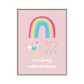 Picture of Happy Rainbows _GroupedProduct_Rectangle_Portrait_Mini_ _GroupedProduct_Rectangle_Portrait_Canvas_Framed_