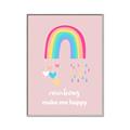 Picture of Happy Rainbows _GroupedProduct_Rectangle_Portrait_Mini_ _GroupedProduct_Rectangle_Portrait_Canvas_Framed_