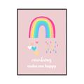 Picture of Happy Rainbows _GroupedProduct_Rectangle_Portrait_Mini_ _GroupedProduct_Rectangle_Portrait_Canvas_Framed_