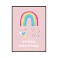 Picture of Happy Rainbows _GroupedProduct_Rectangle_Portrait_Mini_ _GroupedProduct_Rectangle_Portrait_Canvas_Framed_