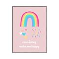 Picture of Happy Rainbows _GroupedProduct_Rectangle_Portrait_Mini_ _GroupedProduct_Rectangle_Portrait_Canvas_Framed_