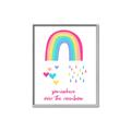 Picture of Over the Rainbow I  _GroupedProduct_Rectangle_Portrait_Mini_ _GroupedProduct_Rectangle_Portrait_Canvas_Framed_