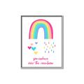Picture of Over the Rainbow I  _GroupedProduct_Rectangle_Portrait_Mini_ _GroupedProduct_Rectangle_Portrait_Canvas_Framed_