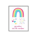 Picture of Over the Rainbow I  _GroupedProduct_Rectangle_Portrait_Mini_ _GroupedProduct_Rectangle_Portrait_Canvas_Framed_