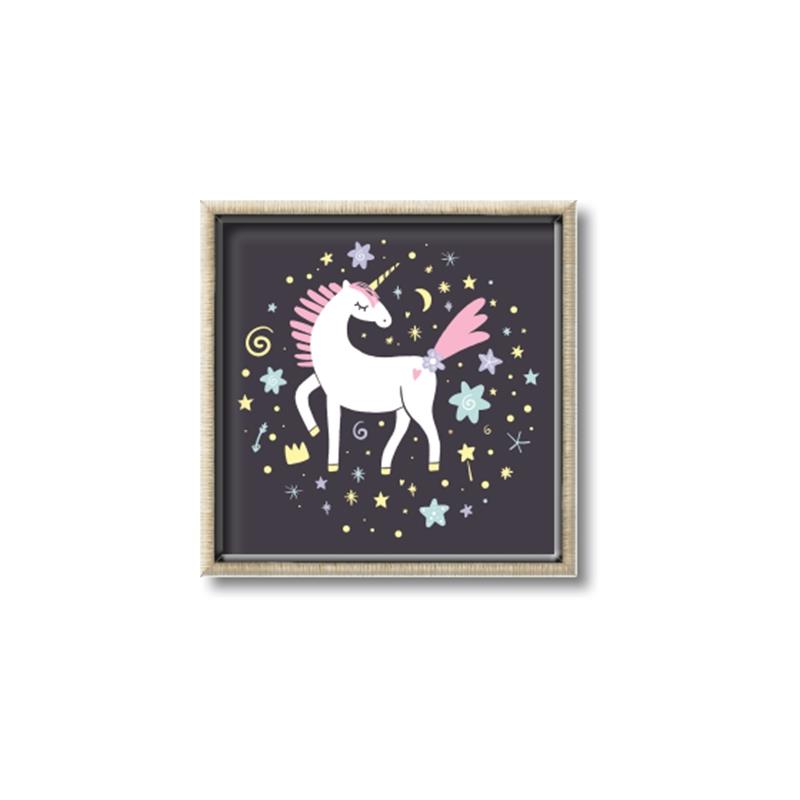 Picture of The Magic of Unicorns _GroupedProduct_Square_Mini_ _GroupedProduct_Square_Canvas_Framed_