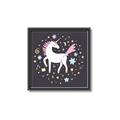 Picture of The Magic of Unicorns _GroupedProduct_Square_Mini_ _GroupedProduct_Square_Canvas_Framed_