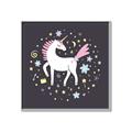 Picture of The Magic of Unicorns _GroupedProduct_Square_Mini_ _GroupedProduct_Square_Canvas_Framed_