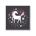 Picture of The Magic of Unicorns _GroupedProduct_Square_Mini_ _GroupedProduct_Square_Canvas_Framed_