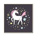 Picture of The Magic of Unicorns _GroupedProduct_Square_Mini_ _GroupedProduct_Square_Canvas_Framed_