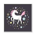 Picture of The Magic of Unicorns _GroupedProduct_Square_Mini_ _GroupedProduct_Square_Canvas_Framed_