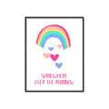 Picture of Over the Rainbow II _GroupedProduct_Rectangle_Portrait_Mini_ _GroupedProduct_Rectangle_Portrait_Canvas_Framed_