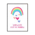 Picture of Over the Rainbow II _GroupedProduct_Rectangle_Portrait_Mini_ _GroupedProduct_Rectangle_Portrait_Canvas_Framed_