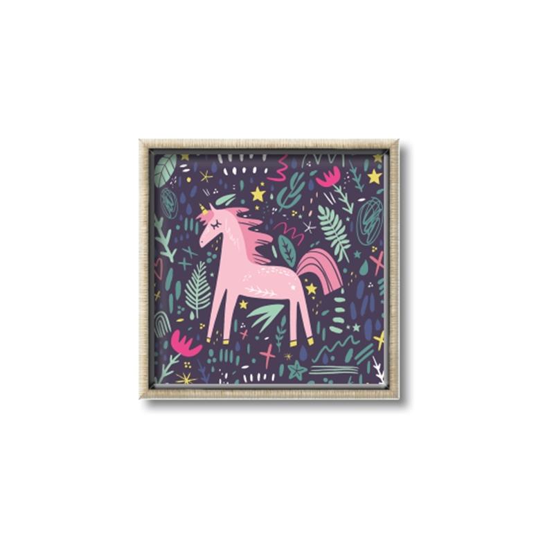 Picture of Rosie the Unicorn _GroupedProduct_Square_Mini_ _GroupedProduct_Square_Canvas_Framed_