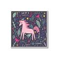 Picture of Rosie the Unicorn _GroupedProduct_Square_Mini_ _GroupedProduct_Square_Canvas_Framed_