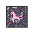 Picture of Rosie the Unicorn _GroupedProduct_Square_Mini_ _GroupedProduct_Square_Canvas_Framed_