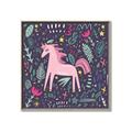 Picture of Rosie the Unicorn _GroupedProduct_Square_Mini_ _GroupedProduct_Square_Canvas_Framed_