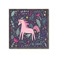 Picture of Rosie the Unicorn _GroupedProduct_Square_Mini_ _GroupedProduct_Square_Canvas_Framed_