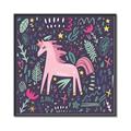 Picture of Rosie the Unicorn _GroupedProduct_Square_Mini_ _GroupedProduct_Square_Canvas_Framed_