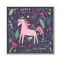 Picture of Rosie the Unicorn _GroupedProduct_Square_Mini_ _GroupedProduct_Square_Canvas_Framed_