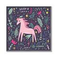 Picture of Rosie the Unicorn _GroupedProduct_Square_Mini_ _GroupedProduct_Square_Canvas_Framed_