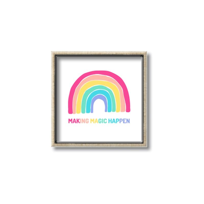 Picture of Making Magic Happen _GroupedProduct_Square_Mini_ _GroupedProduct_Square_Canvas_Framed_