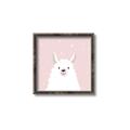 Picture of Pinky Llama  _GroupedProduct_Square_Mini_ _GroupedProduct_Square_Canvas_Framed_