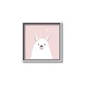 Picture of Pinky Llama  _GroupedProduct_Square_Mini_ _GroupedProduct_Square_Canvas_Framed_