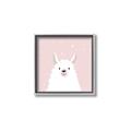 Picture of Pinky Llama  _GroupedProduct_Square_Mini_ _GroupedProduct_Square_Canvas_Framed_
