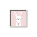 Picture of Pinky Bunny _GroupedProduct_Square_Mini_ _GroupedProduct_Square_Canvas_Framed_