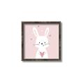 Picture of Pinky Bunny _GroupedProduct_Square_Mini_ _GroupedProduct_Square_Canvas_Framed_