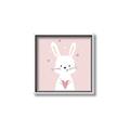 Picture of Pinky Bunny _GroupedProduct_Square_Mini_ _GroupedProduct_Square_Canvas_Framed_