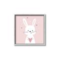 Picture of Pinky Bunny _GroupedProduct_Square_Mini_ _GroupedProduct_Square_Canvas_Framed_