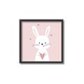 Picture of Pinky Bunny _GroupedProduct_Square_Mini_ _GroupedProduct_Square_Canvas_Framed_