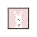 Picture of Pinky Bunny _GroupedProduct_Square_Mini_ _GroupedProduct_Square_Canvas_Framed_
