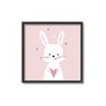 Picture of Pinky Bunny _GroupedProduct_Square_Mini_ _GroupedProduct_Square_Canvas_Framed_