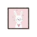 Picture of Pinky Bunny _GroupedProduct_Square_Mini_ _GroupedProduct_Square_Canvas_Framed_