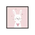 Picture of Pinky Bunny _GroupedProduct_Square_Mini_ _GroupedProduct_Square_Canvas_Framed_