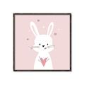 Picture of Pinky Bunny _GroupedProduct_Square_Mini_ _GroupedProduct_Square_Canvas_Framed_