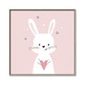 Picture of Pinky Bunny _GroupedProduct_Square_Mini_ _GroupedProduct_Square_Canvas_Framed_