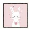 Picture of Pinky Bunny _GroupedProduct_Square_Mini_ _GroupedProduct_Square_Canvas_Framed_