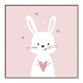 Picture of Pinky Bunny _GroupedProduct_Square_Mini_ _GroupedProduct_Square_Canvas_Framed_