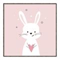Picture of Pinky Bunny _GroupedProduct_Square_Mini_ _GroupedProduct_Square_Canvas_Framed_
