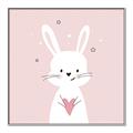 Picture of Pinky Bunny _GroupedProduct_Square_Mini_ _GroupedProduct_Square_Canvas_Framed_