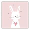 Picture of Pinky Bunny _GroupedProduct_Square_Mini_ _GroupedProduct_Square_Canvas_Framed_