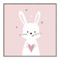 Picture of Pinky Bunny _GroupedProduct_Square_Mini_ _GroupedProduct_Square_Canvas_Framed_
