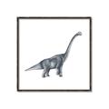 Picture of Gray Dino XIII _GroupedProduct_Square_Mini_ _GroupedProduct_Square_Canvas_Framed_