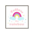 Picture of Follow the Rainbow _GroupedProduct_Square_Mini_ _GroupedProduct_Square_Canvas_Framed_