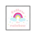 Picture of Follow the Rainbow _GroupedProduct_Square_Mini_ _GroupedProduct_Square_Canvas_Framed_